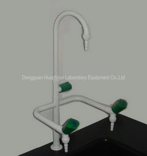 Epoxydeklaagoppervlakte 3 Manierkraan voor het Alkali van de Laboratoriumgootsteen/Zuurvast 0