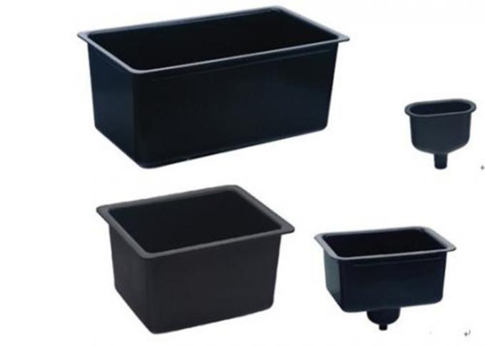 PP-sink laboratoriumbevestigingen, Druppel-in-type Alkali / zuurbestendige laboratoriumsink 2