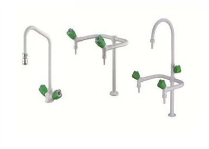 De lichte Witte van het de Tapkraan Dikke Koper van de Laboratoriummontage Knop van de het Waterkraan pp 2