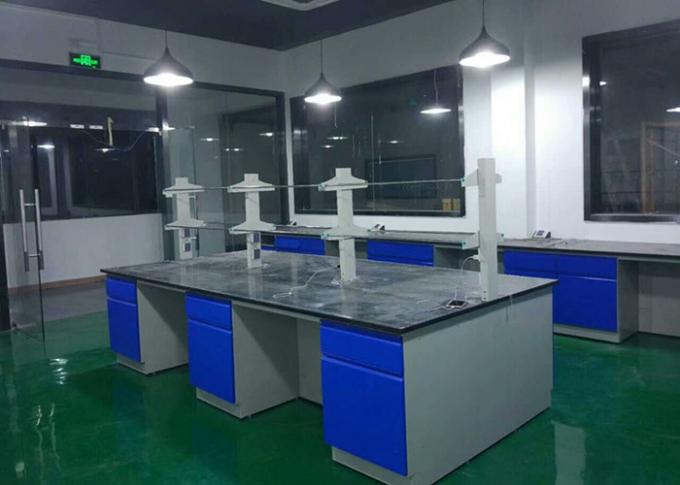 Het Meubilair van het de Chemielaboratorium van het universiteitsstaal/Laboratoriumwerkbank met Reagensplanken 0
