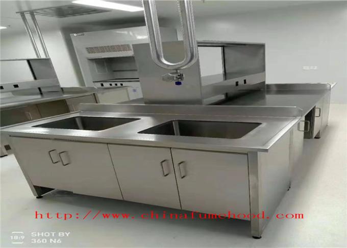 Het Werkstation van het roestvrij staallaboratorium en het Meubilair van het het Roestvrije staallaboratorium van de Laboratoriumwerkbank voor Overzee Importeurs 0