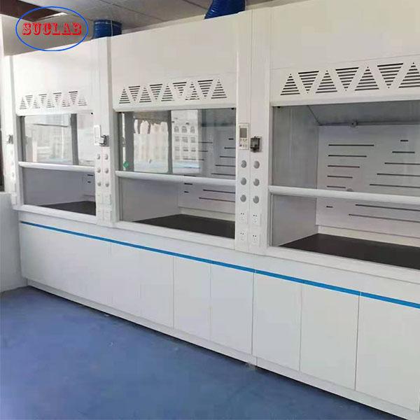 Aangepaste Goedkope Structuur van het Prijsstaal 12.7mm Phenolic het Laboratoriumdamp Hood Suppliers van de Hars Hoogste Anticorrosieve Weerstand 1