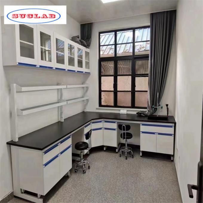 Moderne ontwerp chemie lab meubels met export triplex verpakking poedercoating 4