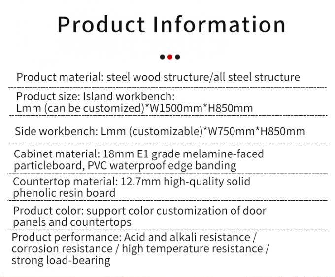 Cheap Factory Price Galvanized Steel Sheet Full Steel Island Electronics Lab Bench Types Of Laboratory Benches