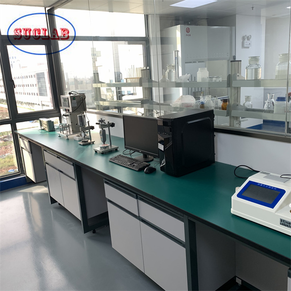 Gemakkelijk te installeren en aanpasbaar Chemie Lab Meubels Laboratory Workbench in Export Plywood Package 2