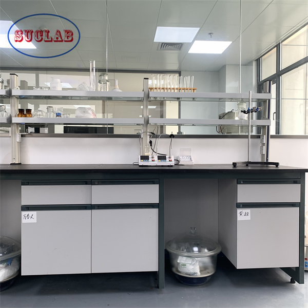 Phenolic Resin Counter Tops Chemie Lab Bench Laboratory Island Bench Met Keramische Valve Core Faucet 2