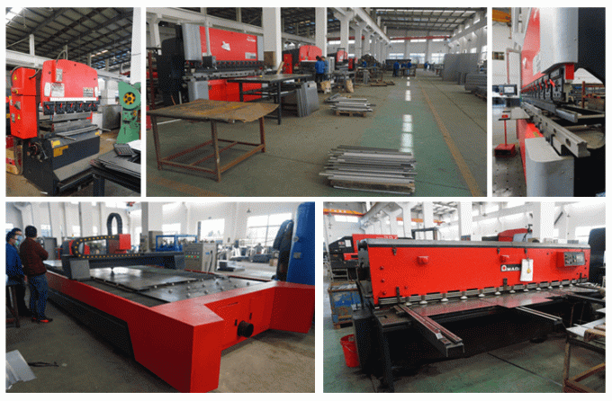 Horizontale structuur Chemische rookkap Laboratorium rookkast met scrubber - Efficiënte LED-verlichting 4