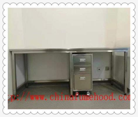 Goede prijs 3000x750x850MM de Bank Alkali Bestand Duurzaam van het Roestvrij staallaboratorium online