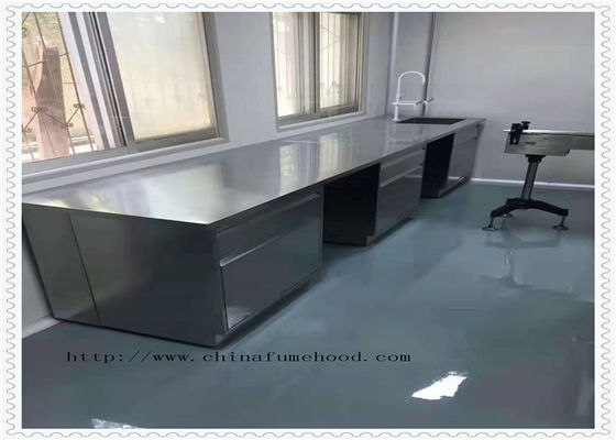 Goede prijs De multifunctionele Bank van het Roestvrij staallaboratorium maakt 3000x1500x850mm waterdicht online