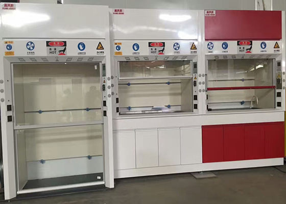 SGS Chemische Laboratoriumdamp Hood Adjustable Air Volume Up aan 0.5m/S