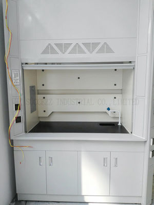 Goede prijs De epoxy Met een laag bedekte Damp Hood Multipurpose White Color van het Staallaboratorium online