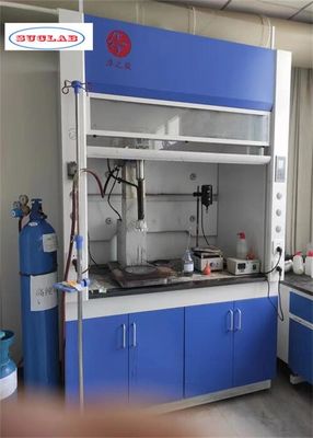 Goede prijs 100 m3/h luchtstroom laboratorium rookkap met actief koolstoffiltersysteem online