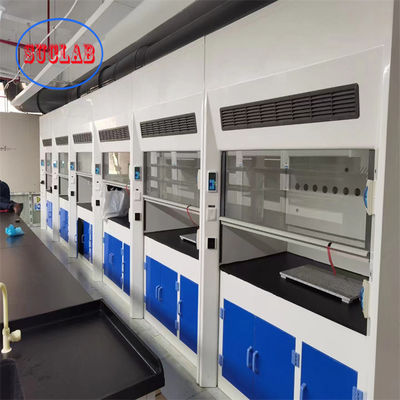 Goede prijs 1200m3/h Uitlaatvolume Laboratorium rookkamer met horizontale luchtstroom online