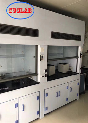 Goede prijs Automatisch afsluiten FRP rookkast voor laboratoriummeubilair online