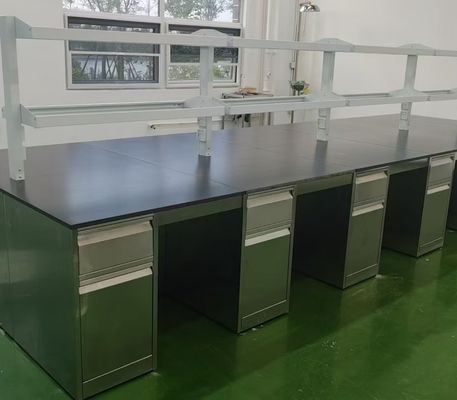 Goede prijs Stainless Steel Lab Bench Makers 300kg Load Capacity Steel Worktop for Food & Hospital Resarch Laboratory online