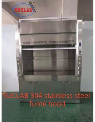 Goede prijs Ducted Fume Hood Laboratory Fume Hoods with 1850m3/h Air Volume and Ducted Design online