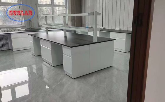 Goede prijs Customizable Laboratory Workstation Furniture Manufacturer with Chemical-resistant Safety Features online