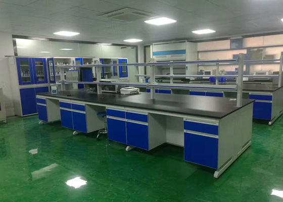 Goede prijs Chemisch Houten Laboratoriummeubilair, de Bank van het Laboratoriumeiland met Reagensplank online