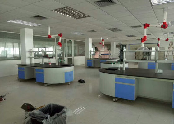 Goede prijs Staal/Houten van het het Laboratoriummeubilair van de Kaderschool de Werkbankmateriaal met Stil Glijdend Spoor online