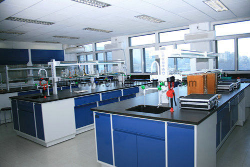 Goede prijs Het aangepaste Meubilair van het Staallaboratorium, het Meubilair van het Laboratoriumbureau met Reagensrek online