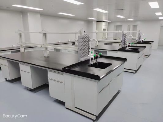 Goede prijs Recentste Stijl Aangepast Gemaakt Staal de Houten Fabrikanten van het Meubilairsystemen van de Laboratoriumbank online