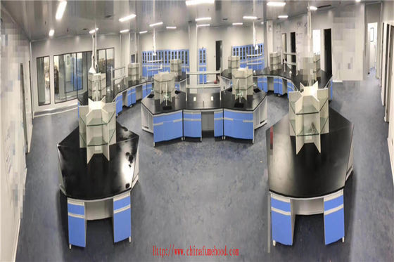 Goede prijs Vuurvast Standaardstaal en Houten de Bank van het Laboratoriumeiland/van de Laboratoriumwerkbank Meubilair online