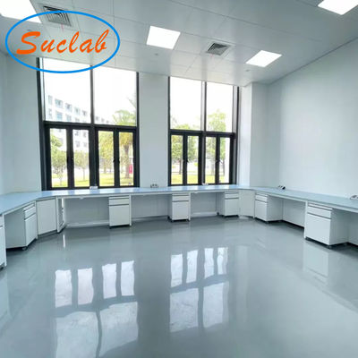 Goede prijs De Alkali Bestand Multifunctie van Grey Modular Chemistry Lab Workbench online