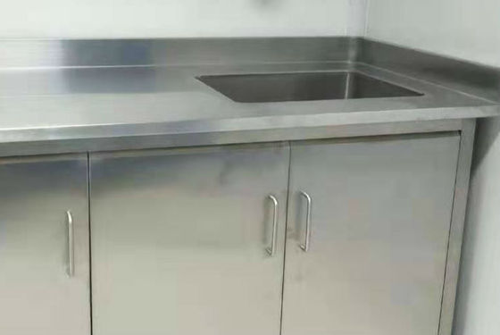 Goede prijs Het Laboratoriummeubilair van het schoolroestvrije staal met de Regelbare Passivering van de Voetenoppervlakte online