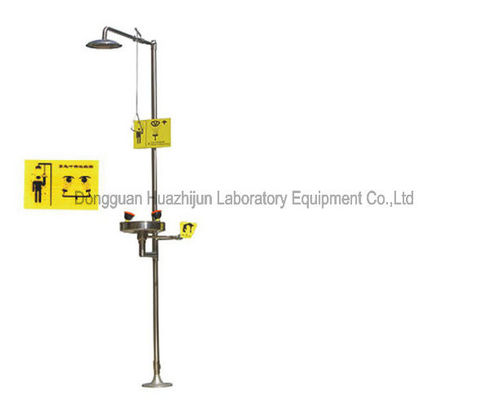 Goede prijs 304 roestvrij staal veiligheidsstation douche en oogwas China Manufacturer online