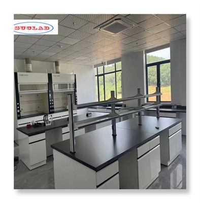 Goede prijs Gepersonaliseerd Moderne Design Kleur Chemie Laboratorium Meubelen Laboratorium Werkbank Fabrikanten in Blauwe Kleur online