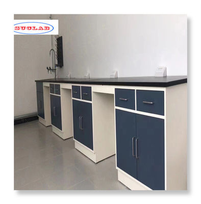 Goede prijs 120cm X 60cm X 90cm Blauwe chemie laboratoriumbank voor efficiënte prestaties in online