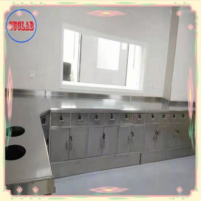 Goede prijs 1500*750*900MM laboratoriumbank van roestvrij staal met een integrale structuur van 300 kg online