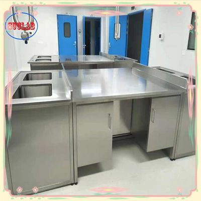 Goede prijs 1500*750*900MM laboratoriumbank van roestvrij staal met boutenverbinding online