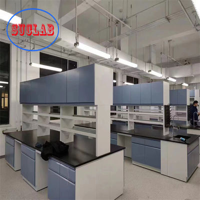 Goede prijs Laboratoriumbank van houten staal Aanpasbare afmetingen L*1500/750 W *800 /850 mm H online