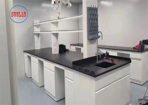 Goede prijs Laboratoriumbank Hong Kong Chemie Laboratoriummeubilair Vietnam Met PP wasbak En Messing kraan online