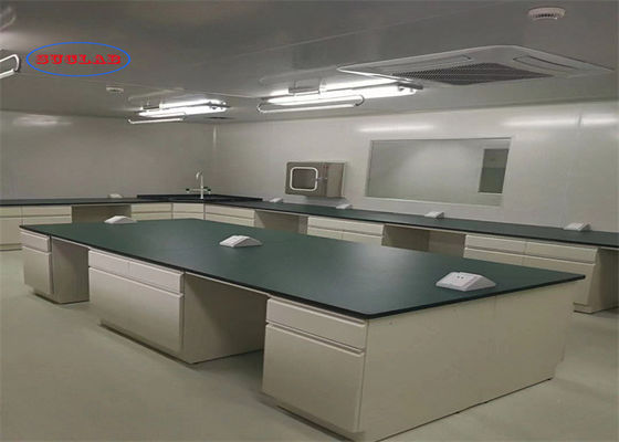 Goede prijs Gepersonaliseerde Epoxy Hars Chemie Lab Bank Laboratorium Werkbank Vietnam met Multi Functional Socket online