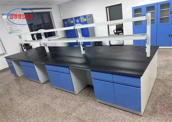 Goede prijs Aanpasbaar Grijs Wit Chemie Lab Meubelen Laboratorium Werkbank Hong Kong Voor onderzoek en ziekenhuis online