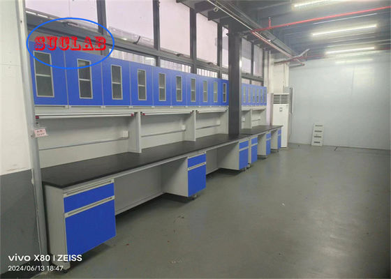 Goede prijs Chemisch bestand staal Hout Chemie Lab Werkbank Laboratorium Werkstation Vietnam Fenolische hars of Epoxy hars Top online