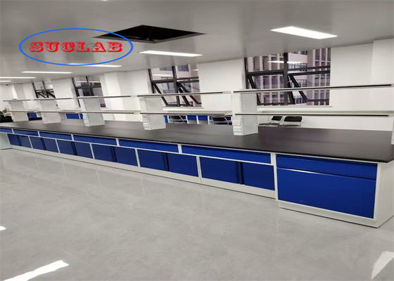 Goede prijs Gepersonaliseerd Kleur & Grootte Chemie Lab Bank Laboratorium Casework Fabrikanten Hong Kong voor School & Hospital Lab Gebruik online