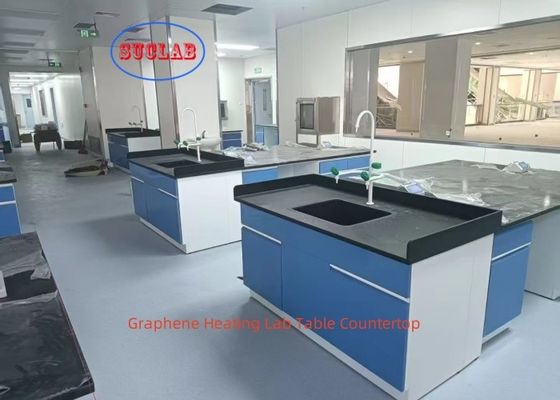Goede prijs Niet-gesloten lineaire handvat Chemie Lab Bank Warm Laboratory Casework met multi-functionele stopcontact en DTC 16-inch Silent Rail online