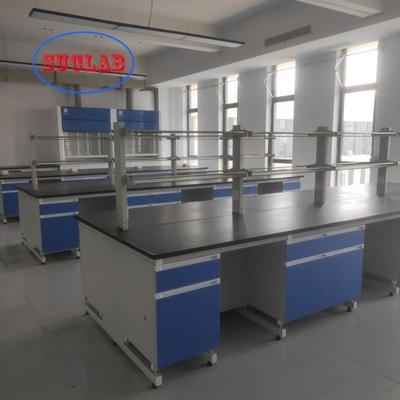Goede prijs Zwarte C-gedeelde handgreep Chemie Lab Bench Solutions met gele invoeging Aluminium legering handgreep online