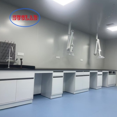 Goede prijs Multifunctionele stopcontact chemie laboratoriumbank agentschap met DTC 105°/175° scharnier roestvrij staal scharnier en epoxy hars wasbak online
