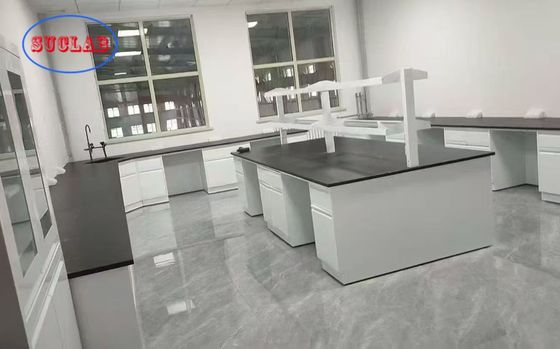 Goede prijs Maatwerk Chemielaboratorium Werkbank Uitstekende Klantenservice en Chemisch-bestendige Veiligheidskenmerken voor Chemische Weerstand online