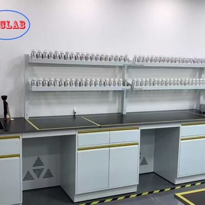 Goede prijs Modular Chemistry Lab Benches White/Blue/Yellow/Black Options for Chemistry Laboratories online