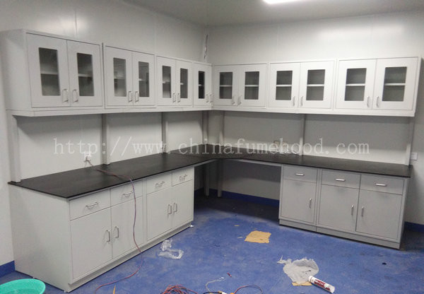 Van het het Staallaboratorium van de schoolchemie het Meubilair Anti Zure Alkali Aangepaste Grootte en Kleur 3